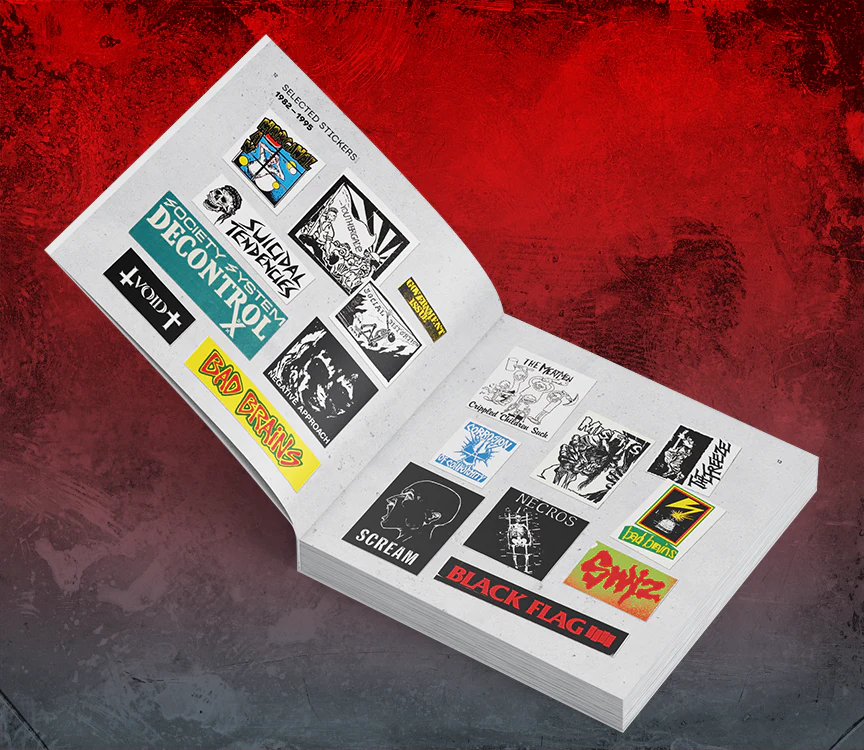 Free Stickers with Every Order: A History of Hardcore Stickers by Thomas Rackow - Image 3