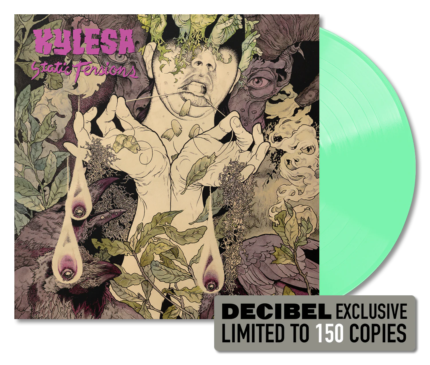 KYLESA – STATIC TENSIONS REISSUE (DECIBEL EXCLUSIVE MINT GREEN VINYL)