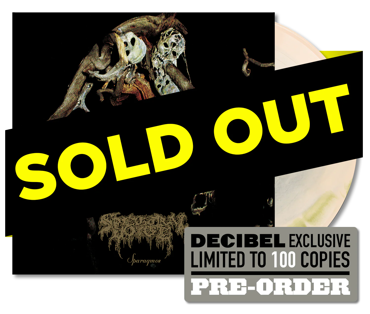 SPECTRAL VOICE - SPARAGMOS (DECIBEL EXCLUSIVE TRANSPARENT SWAMP GREEN & OPAQUE BONE VINYL)