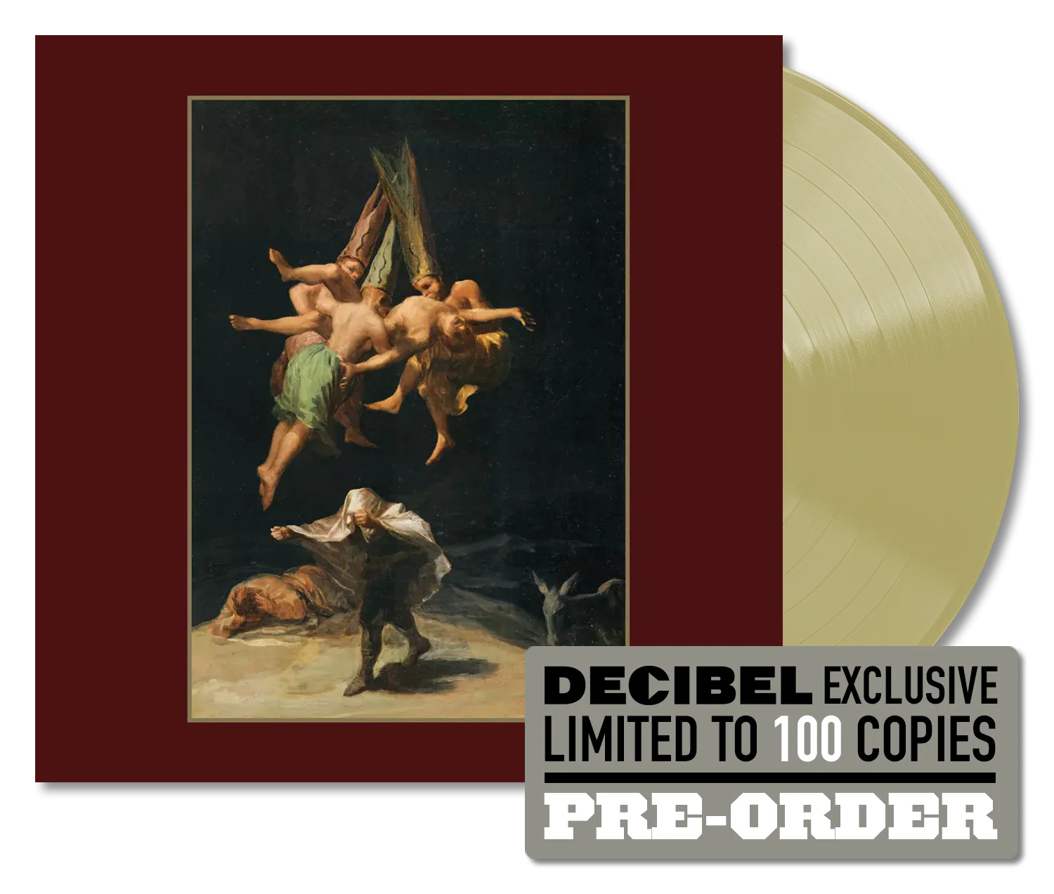 THANTIFAXATH - HIVE MIND NARCOSIS DECIBEL EXCLUSIVE GOLD COLORED VINYL PREORDER - Image 2
